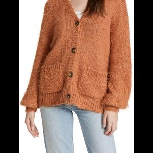 Free people cardi oversized
